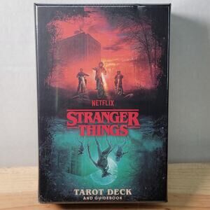 Netflix Stranger Things Tarot Deck And Guidebook NEW / SEALED